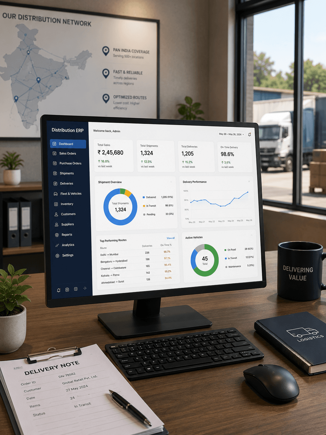 Distribution ERP