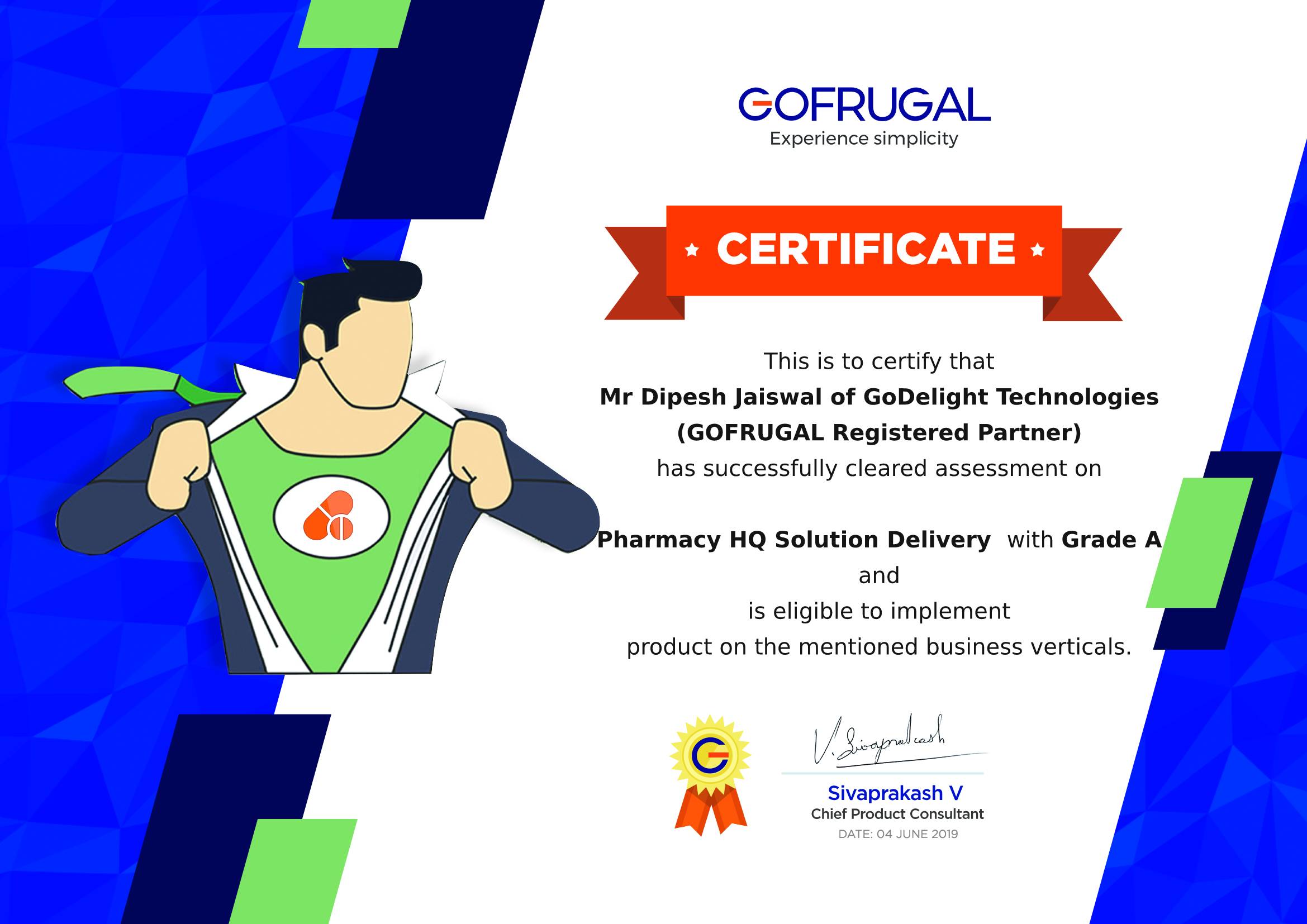 Pharmacy Certificate